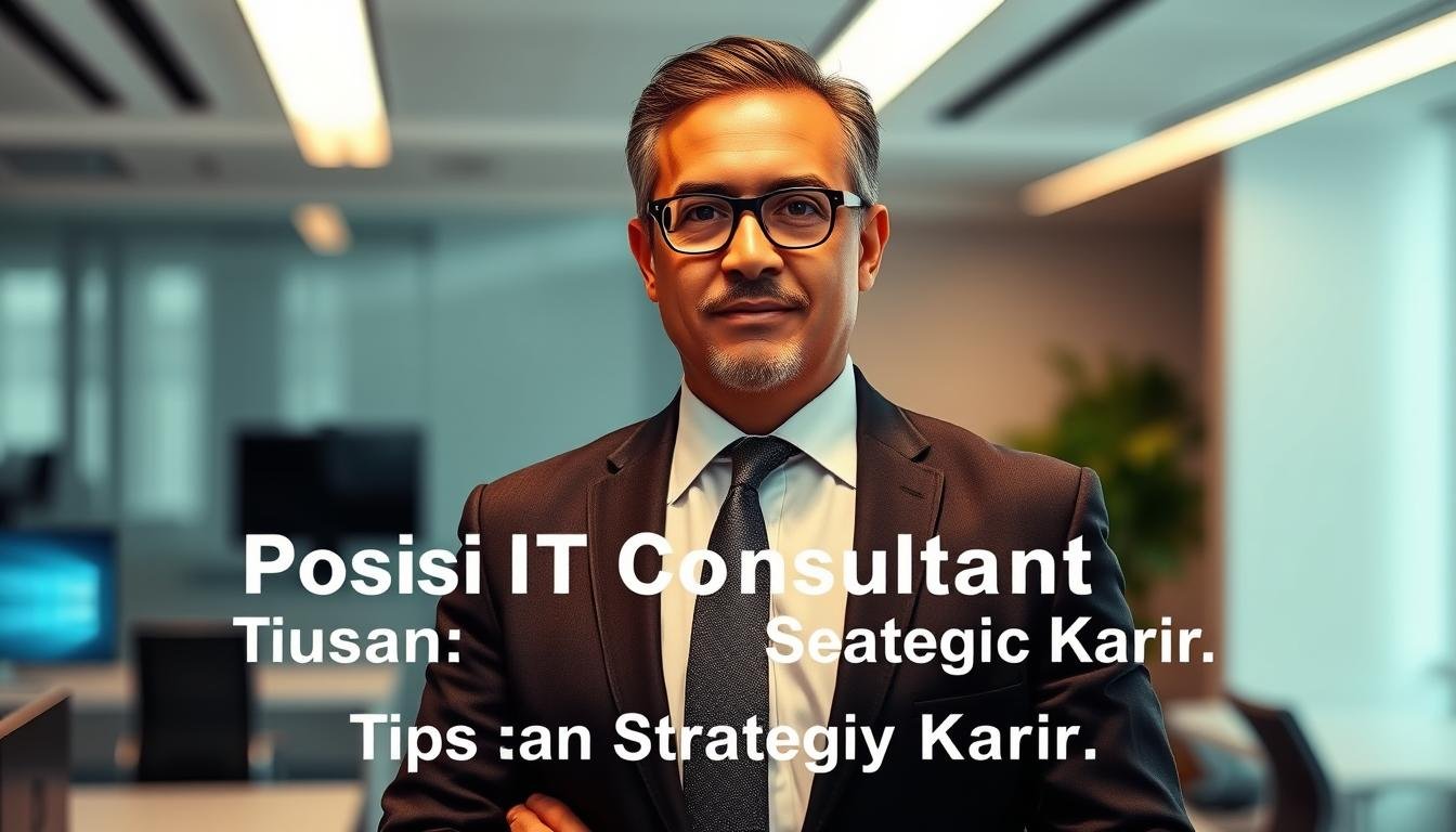 posisi IT consultant lulusan